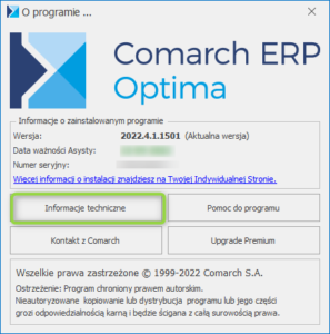 optima o programie